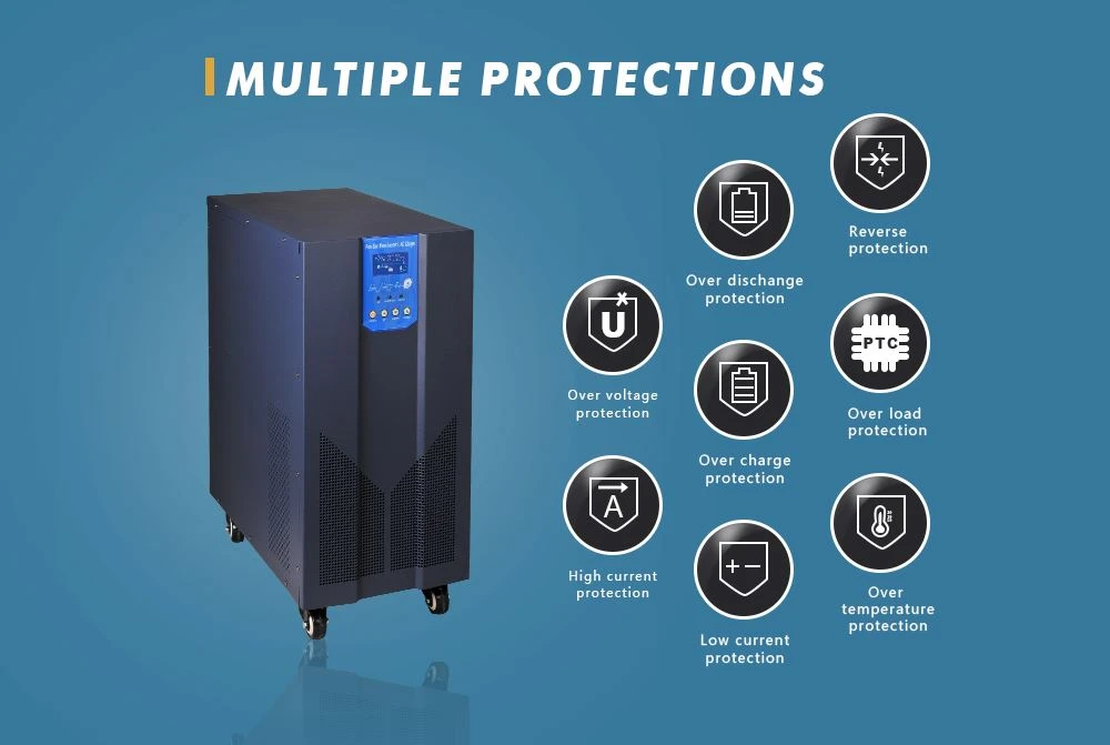 8kw pure sine wave inverter