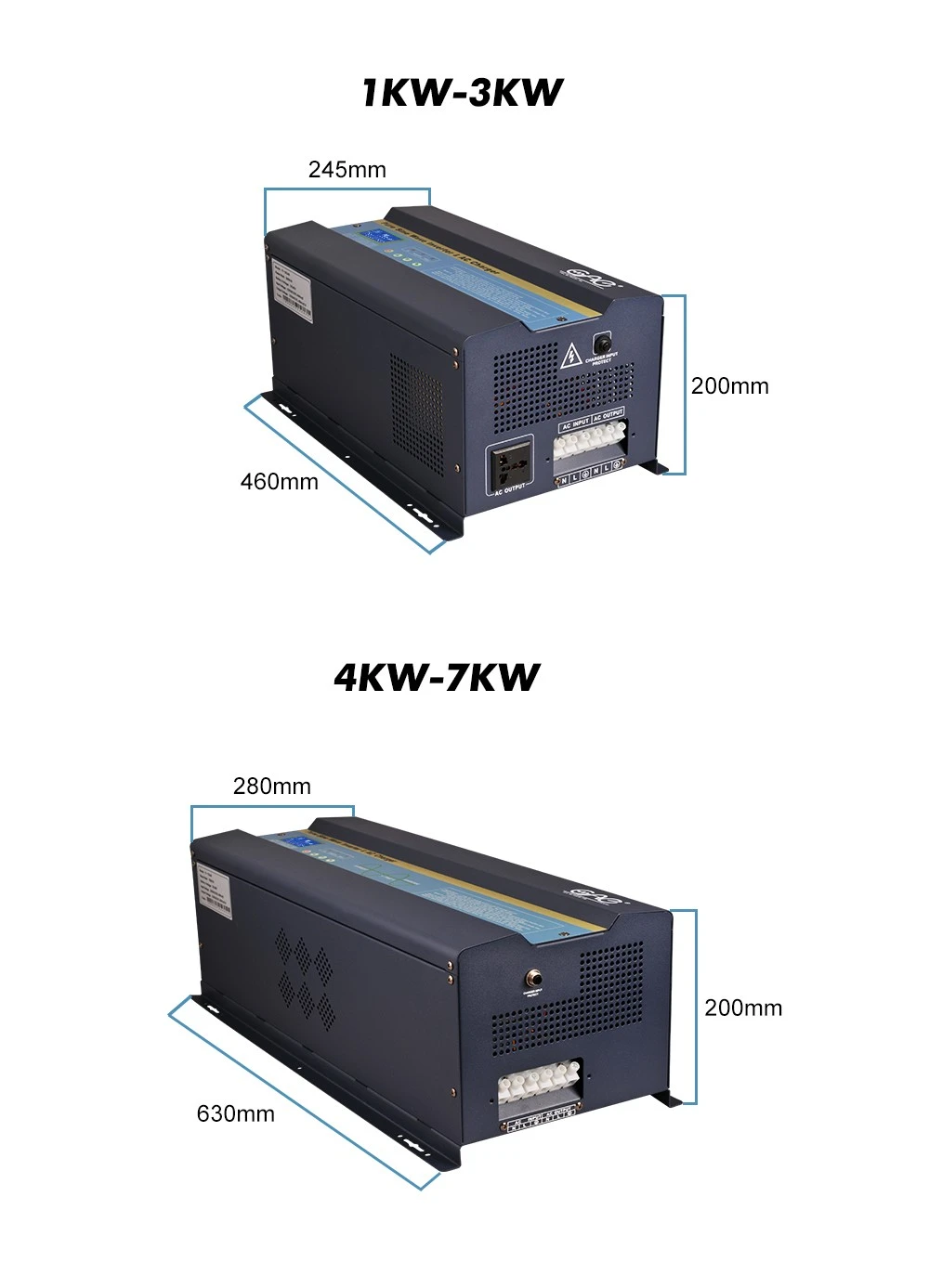 dc to ac solar inverter