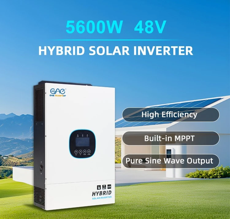 5.6kw hybrid solar inverter 5.6kw hybrid solar inverter