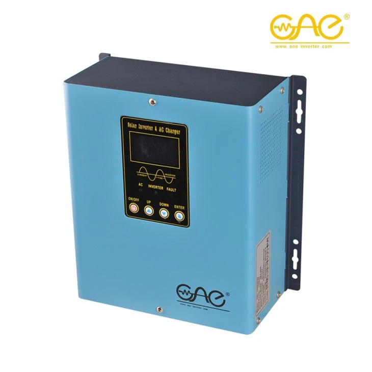 Home Use HSI 350W-1.2KW Off Grid Low Frequency Pure Sine Wave PowerInverter With PWM Solar Controller And AC Charger 12/24V DC
